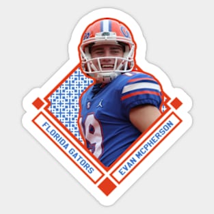 EVAN MCPHERSON FLORIDA GATORS Sticker